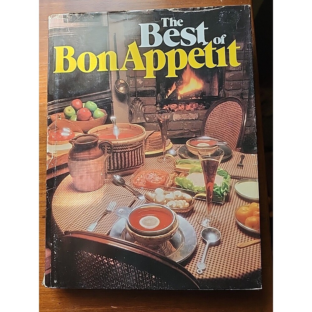 The Best of Bon Appetit, Bon Appetit Magazine Editorial Staff 1979 HCDJ +Booklet